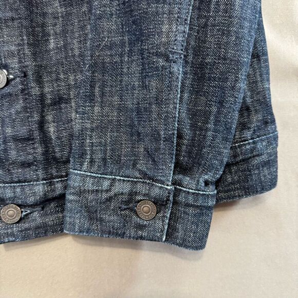 Levi’s Strauss Men’s Blue Denim Jacket Button Up Size Large 100% Cotton - Picture 3 of 13